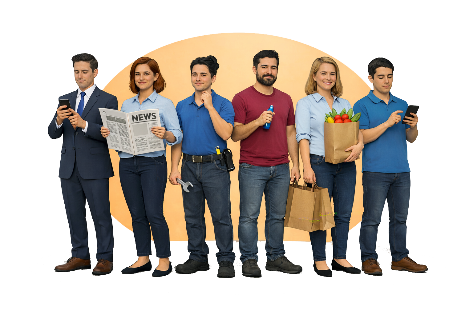 Local Needs community illustration